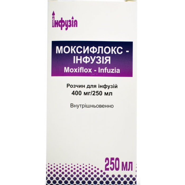 Моксифлокс 400 мг/250 мл розчин 250 мл №1 в інтернет-аптеці