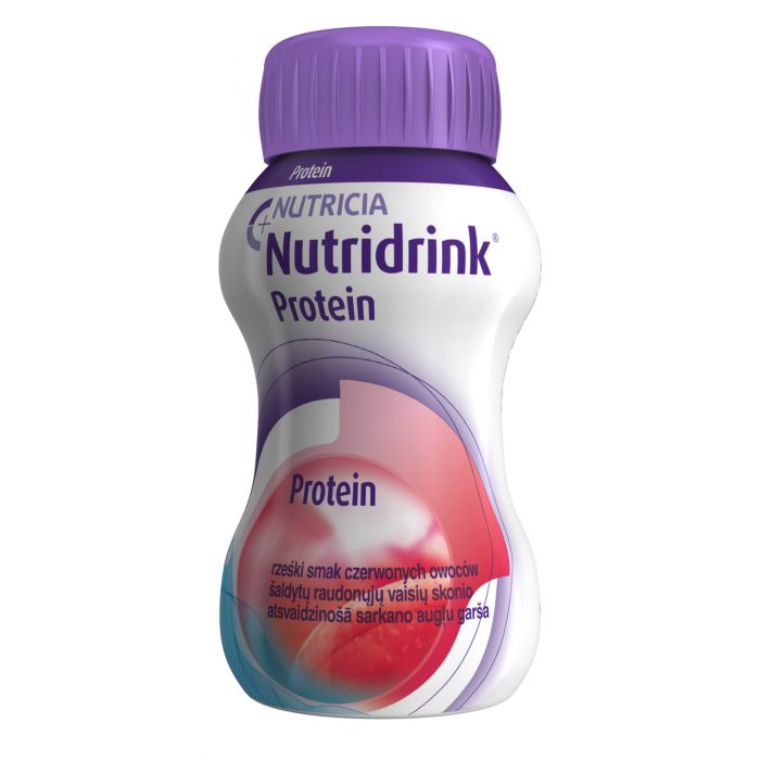 Напиток Nutridrink Protein (Нутридринк Протеин) с охлаждающим фруктово-ягодным вкусом 4*125 мл ADD
