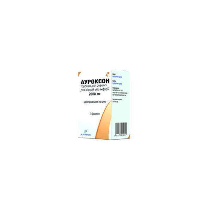 Ауроксон порошок для инфузий 2000 мг   ADD