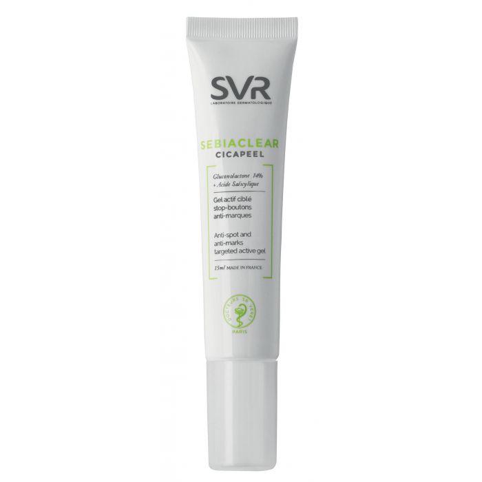 Засіб SVR Sebiacler Cicapeel концетрований проти недоліків проблемної шкіри 15 мл  ADD