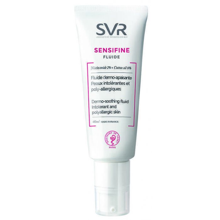 Флюїд SVR Sensifine заспокійливий для чутливої шкіри обличчя 40 мл в аптеці