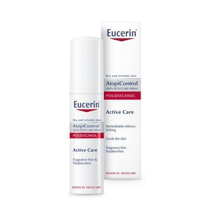 Спрей Eucerin AtopiControl протизудний для атопічної шкіри тіла 15 мл - фото №1 Спрей Eucerin AtopiControl протизудний для атопічної шкіри тіла 15 мл в аптеці