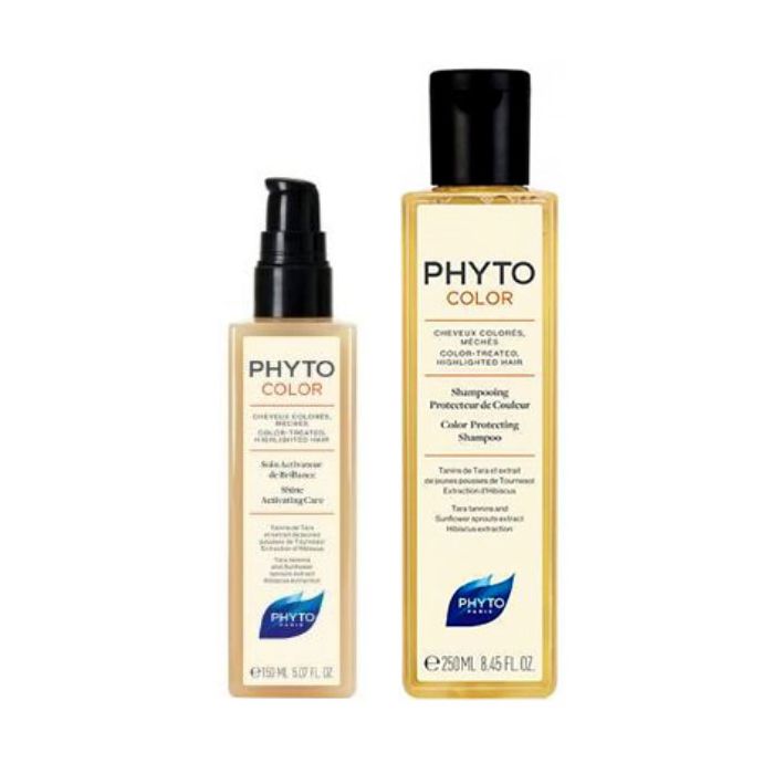 Набір Phyto Phytocolor (Шампунь для захисту кольору 250 мл + засіб 150 мл) ціна