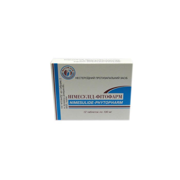 Німесулід-Фітофарм 100 мг таблетки №12   в інтернет-аптеці