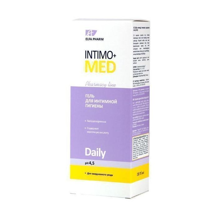 Гель Intimo+med Daily для інтимної гігієни 200 мл недорого