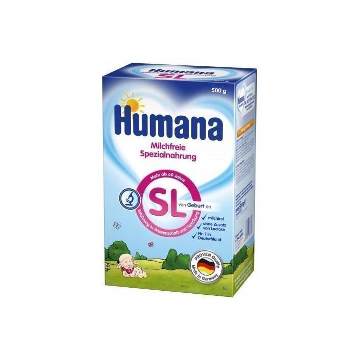 Смесь безмолочная Humana на основе изолята соевого белка 500 г фото