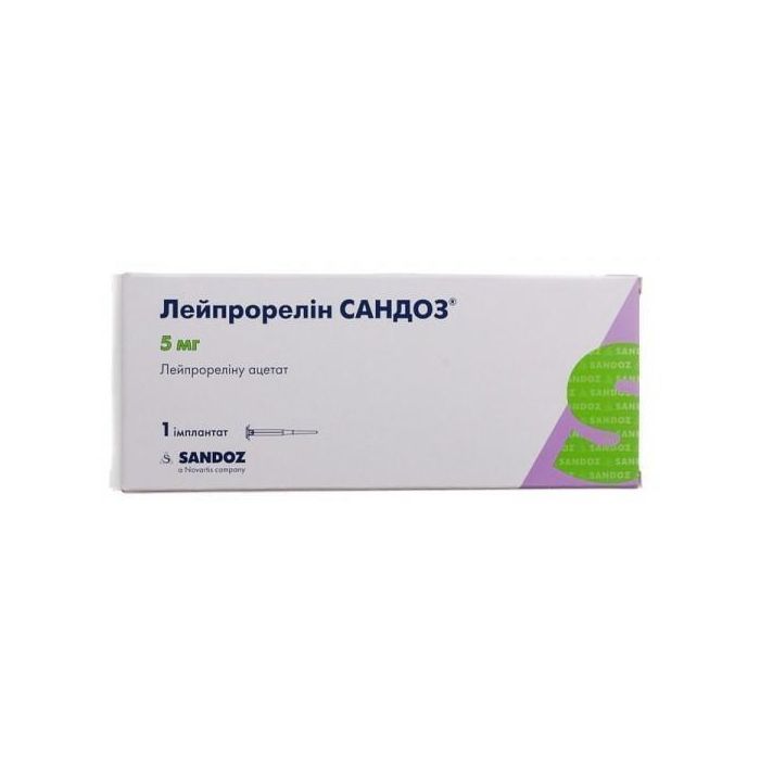 Лейпрорелін Сандоз імплантат 3.6 мг в шприці №1 ADD