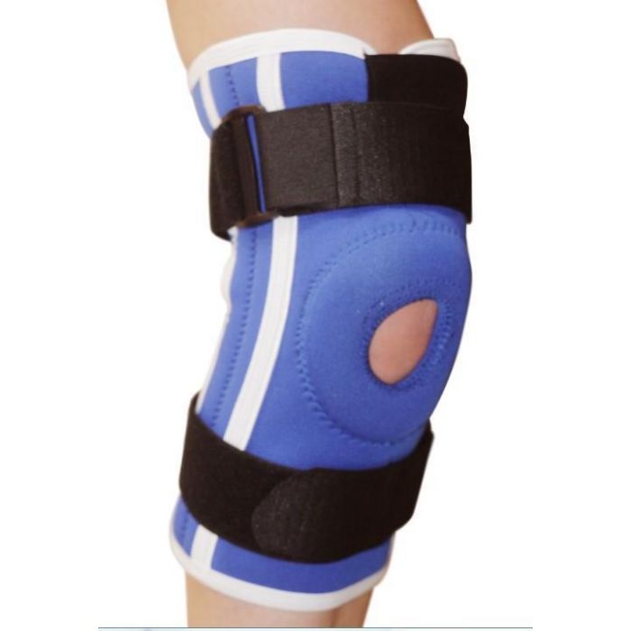 Бандаж Алком колінного суглоба неопреновий зі спіральними ребрами жорсткості 4052 (р.5) в аптеці