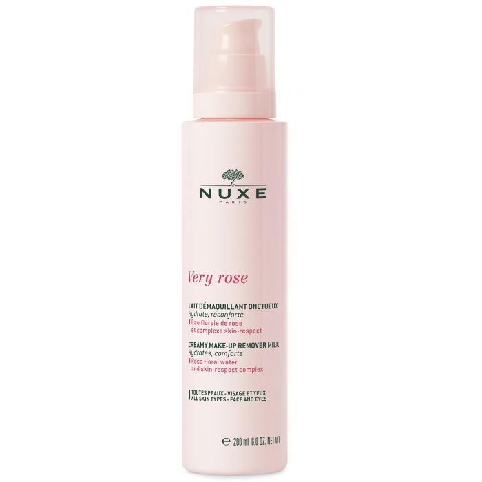 Молочко Nuxe Very Rose очищуюче для нормальної/сухої чутливої шкіри 200 мл в інтернет-аптеці