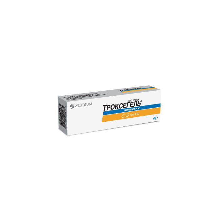 Троксегель КМП 2% 40 г