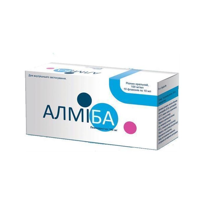 Алміба 100 мг/мл розчин оральний флакон 10,0 мл №10 в аптеці