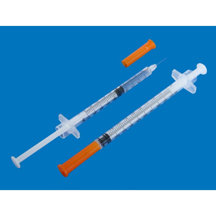 Шприц інсуліновий U-100 3-компонентний з манжетою (0,33 х 13 мм) 1 мл ціна
