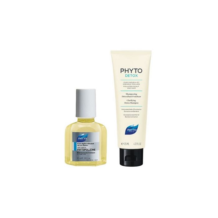 Набір Phyto (Phytopolleine 25 мл + Phyto Detox шампунь 125 мл в Подарунок) купити