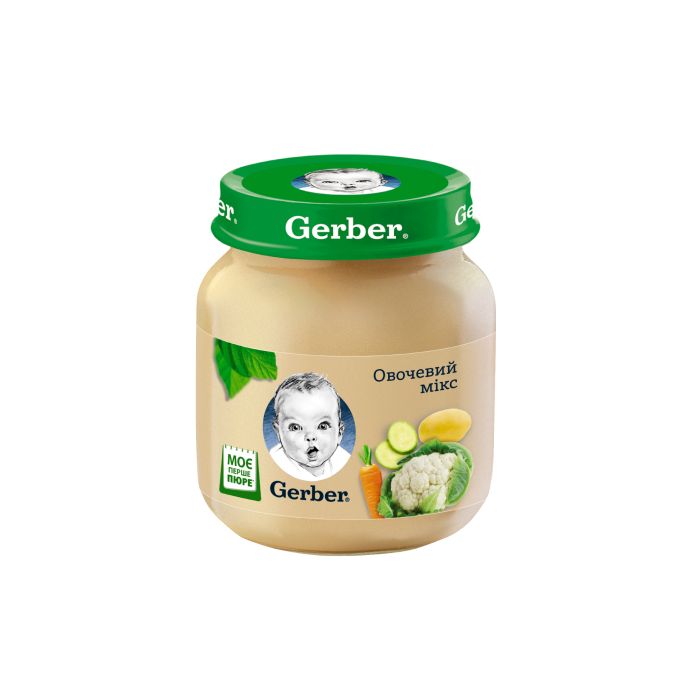 Пюре Gerber Овочевий мікс 130 г замовити