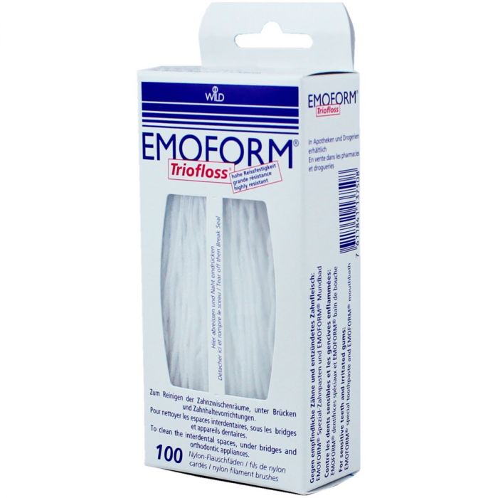 Зубна нитка Emoform Triofloss суперфлос, стандартний, високоміцний, 100 шт. замовити