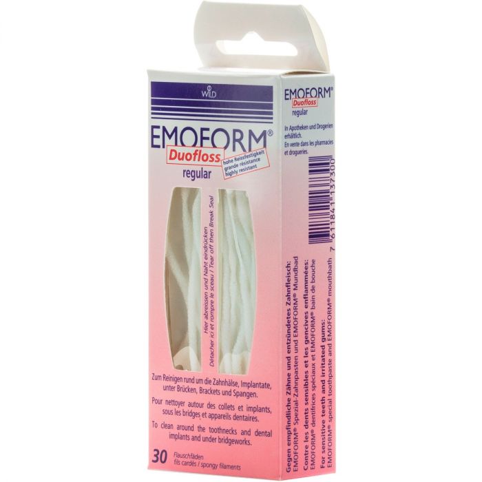 Зубна нитка Emoform Duofloss суперфлос, стандартний, високоміцний, 30 шт. замовити