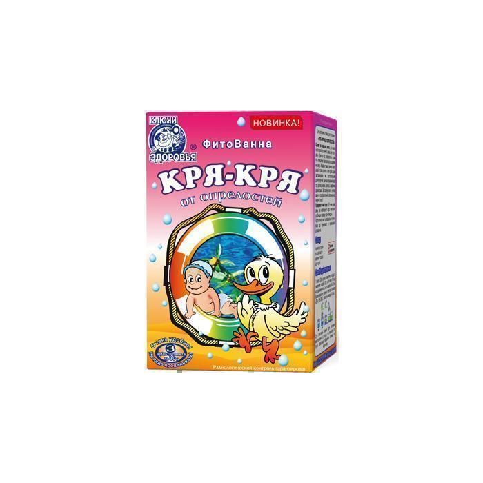 Фитованна Ключи здоровья для детей КРЯ-КРЯ от опрелостей 30 г №3 цена