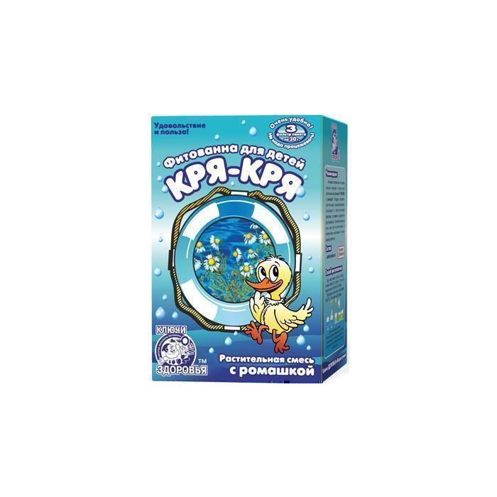 Фитованна Ключи здоровья для детей КРЯ-КРЯ с ромашкой 30 г №3 в аптеке