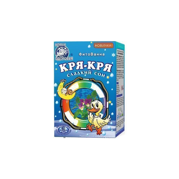 Фитованна Ключи здоровья для детей Кря-Кря сладкий сон 30г № 3 в интернет-аптеке