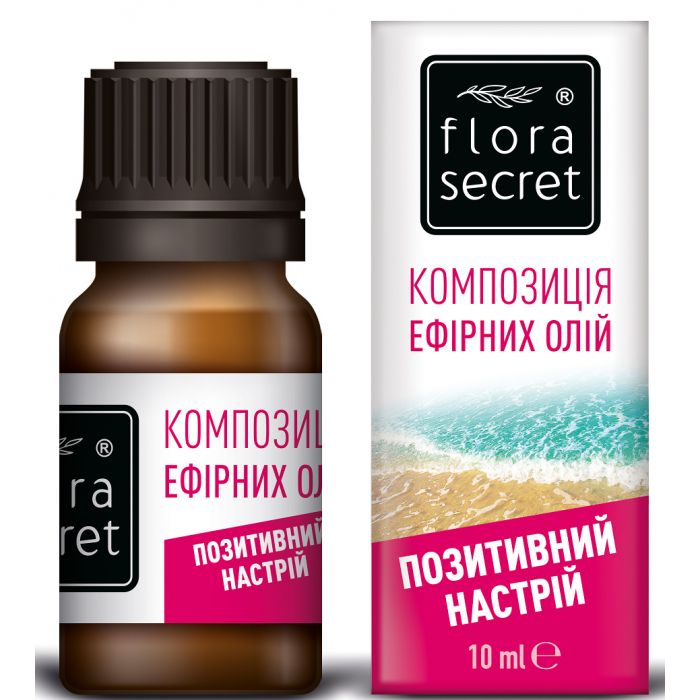 Суміш ефірних олій Flora Secret Позитивний настрій 10 мл в Україні
