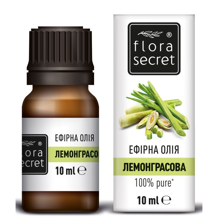 Олія ефірна Flora Secret Лемонграсу 10 мл недорого