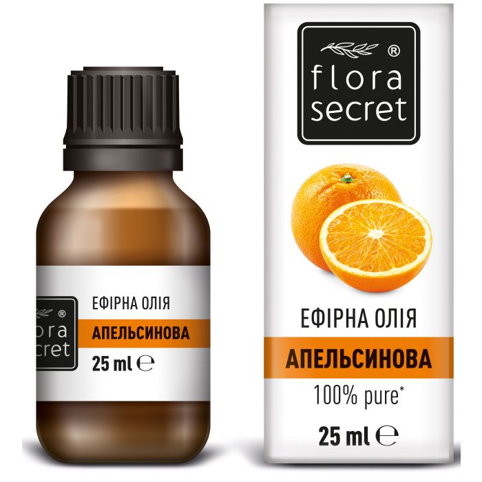 Олія ефірна Flora Secret  Апельсинова 25 мл в аптеці