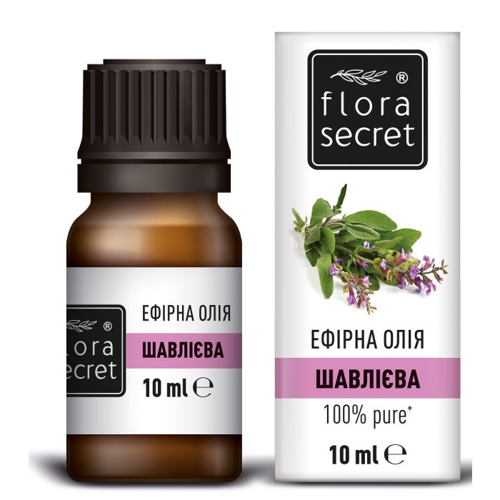 Масло эфирное Flora Secret Шалфея 10 мл фото