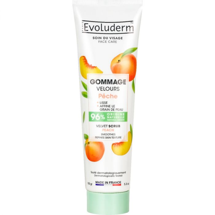 Скраб Evoluderm (Еволюдерм) для обличчя розгладжуючий з персиком, 150 г ADD