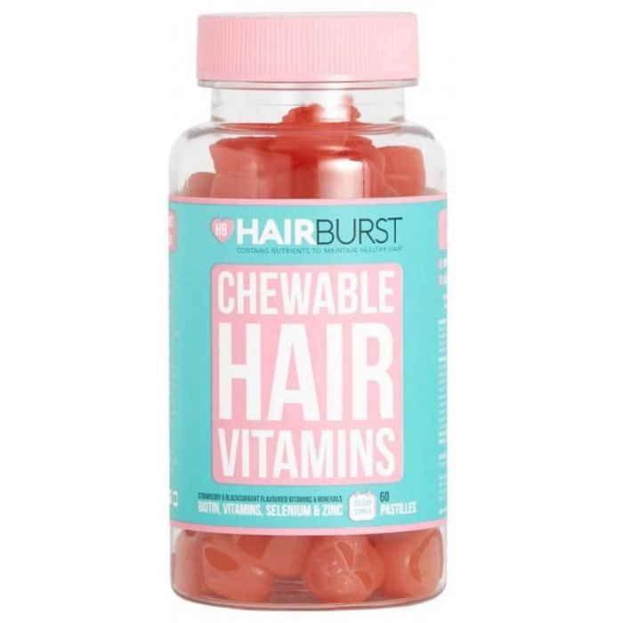 Hairburst (Хейрбурст) вітаміни жувальні для росту і укріплення волосся №60 ADD