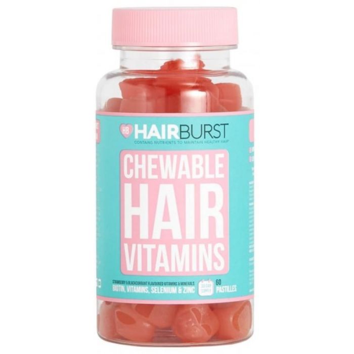 Hairburst (Хейрбурст) витамины жевательные для роста и укрепления волос №60 - фото №1 Hairburst (Хейрбурст) витамины жевательные для роста и укрепления волос №60 заказать