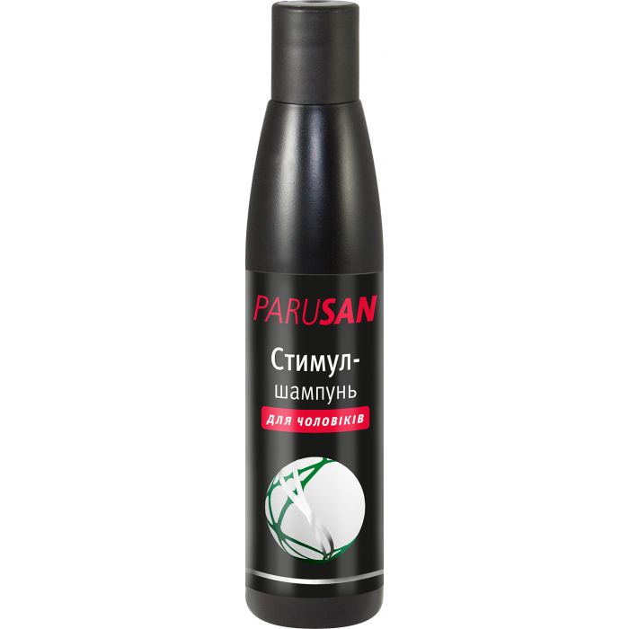 Стимул-шампунь Parusan для чоловіків від випадіння волосся 200 мл в аптеці