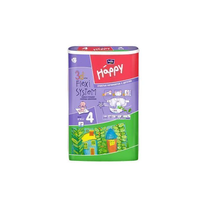 Підгузки Happy Maxi р.4 (8-18 кг) 70 шт недорого