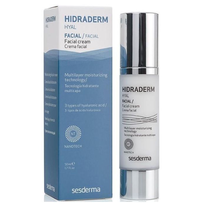 Крем Sesderma Hidraderm Hyal Зволожуючий для всіх типів шкіри 50 мл ціна