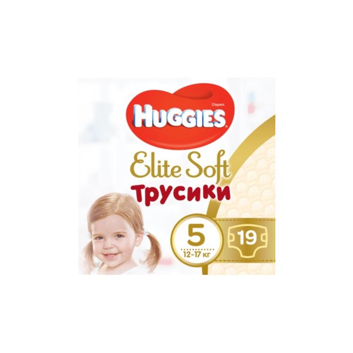 Подгузники Huggies (Хаггис) Pants Elite Soft 5 (12-17 кг) №19x4 купить