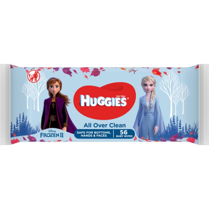 Серветки вологі Huggies Frozen 2 №56 ADD