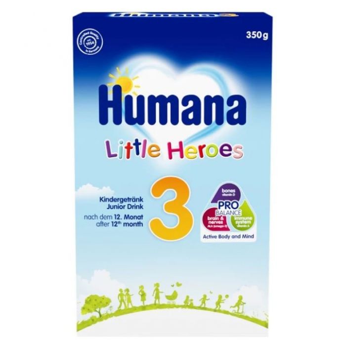Суміш молочна Humana 3 для дітей з 12 місяців 350 г - фото №1 Суміш молочна Humana 3 для дітей з 12 місяців 350 г фото
