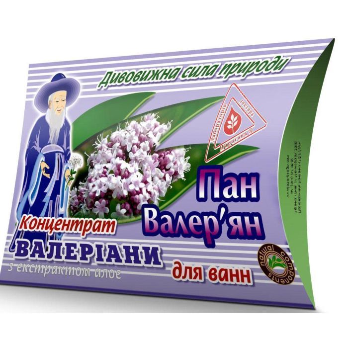 Концентрат для ванн Пан Валер'ян ( валеріана+алое) 450 г  ціна