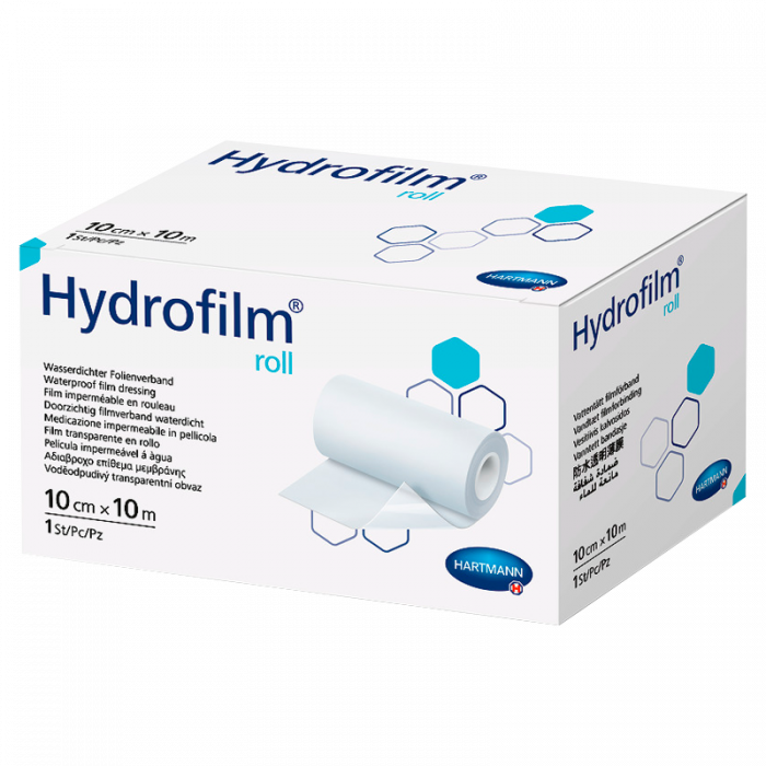 Повязка пленочная прозрачная Hydrofilm Roll 10 см х 10 м ADD