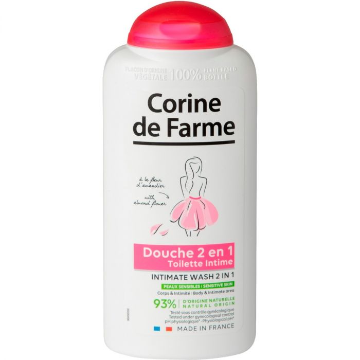 Засіб Corine De Farme для інтимної гігієни 2 в 1, органічний, 250 мл  в Україні