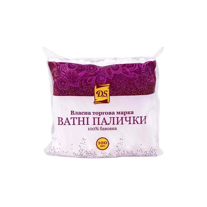 Ватні палички у пакеті №100 ціна