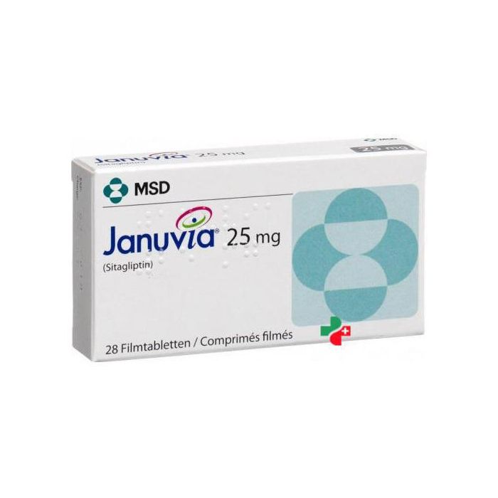Янувія 25 мг таблетки №28 в інтернет-аптеці