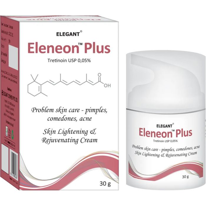 Крем от акне Eleneon Plus с третиноином 0.005% 30 г - фото №1 Крем от акне Eleneon Plus с третиноином 0.005% 30 г фото