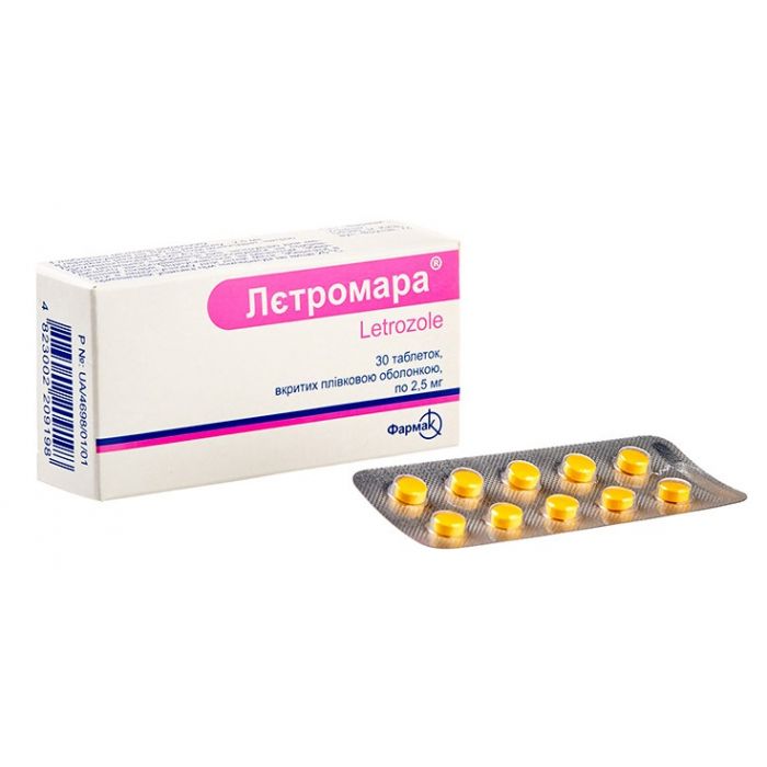 Лєтромара 2,5 мг таблетки №30 ADD
