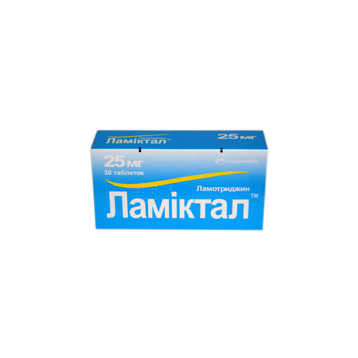 Ламіктал 25 мг таблетки №30 в Україні
