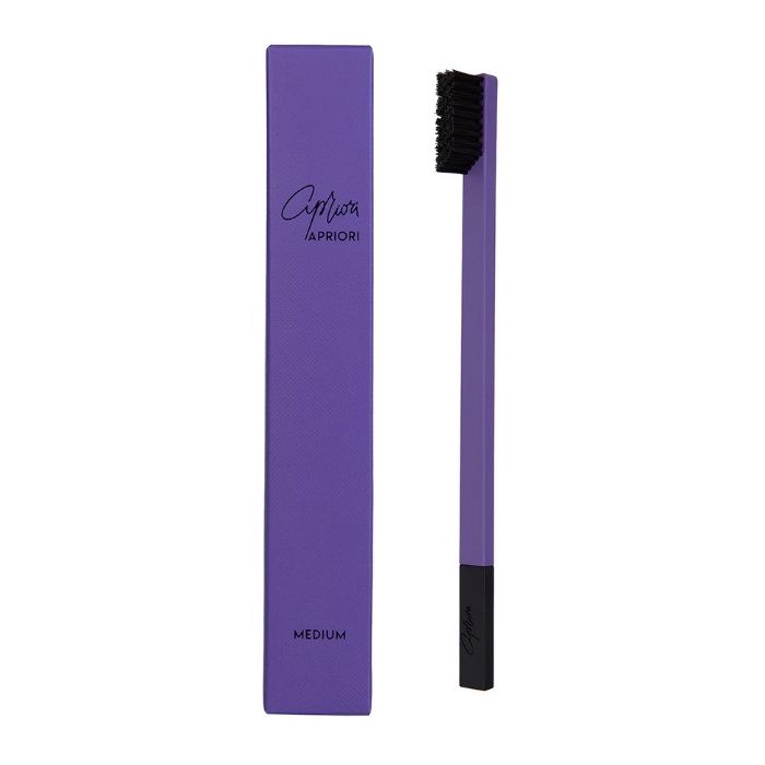 Зубная щетка Apriori (Априори) Slim Lavender Luster средняя, 1 шт. - фото №1 Зубная щетка Apriori (Априори) Slim Lavender Luster средняя, 1 шт. ADD
