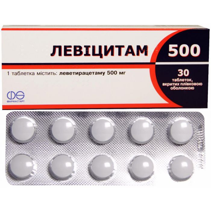 Левіцитам 500 мг таблетки №30 ADD