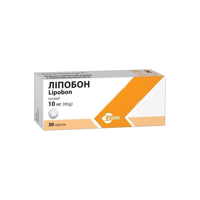 Ліпобон 10 мг таблетки №30 в аптеці