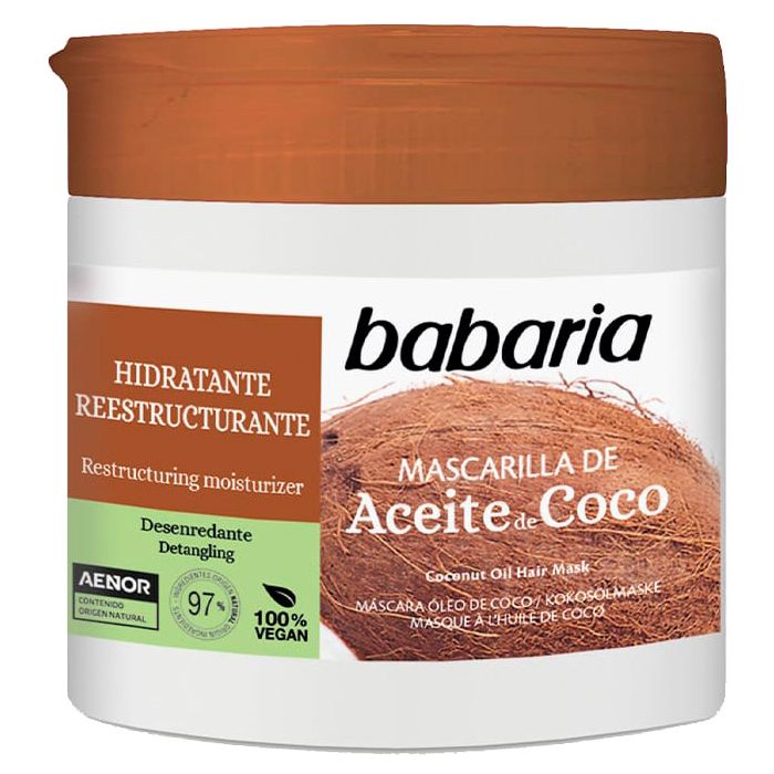 Маска Babaria (Бабарія) кокосова олія для волосся 400 мл фото