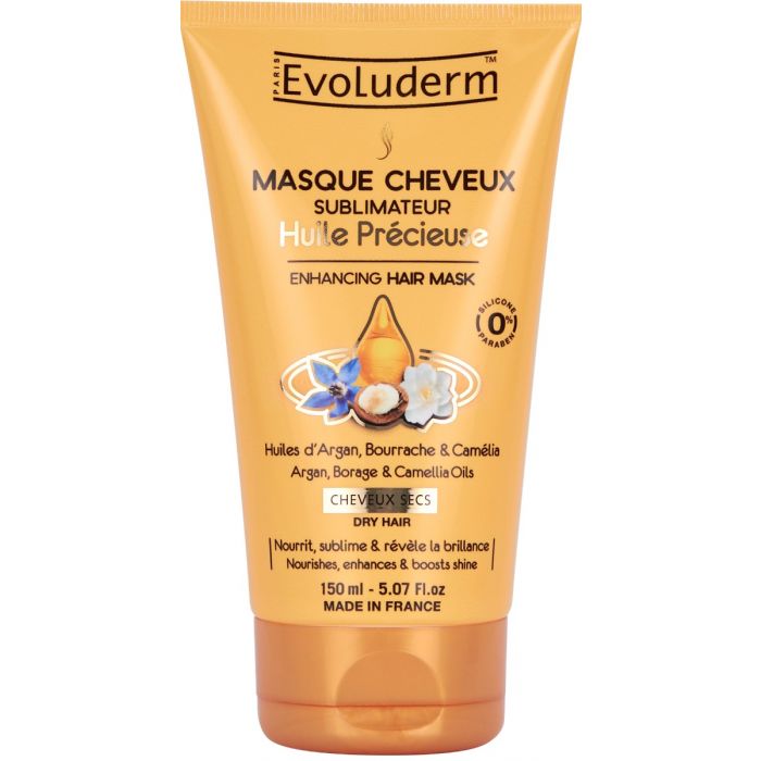 Маска Evoluderm (Еволюдерм) для сухого волосся зміцнююча з цілющими оліями 150 мл  в інтернет-аптеці