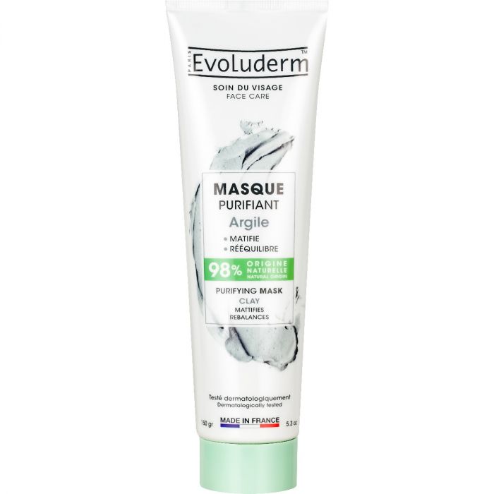 Маска Evoluderm (Эволюдерм) для обличчя очищаюча з глиною, 150 г недорого